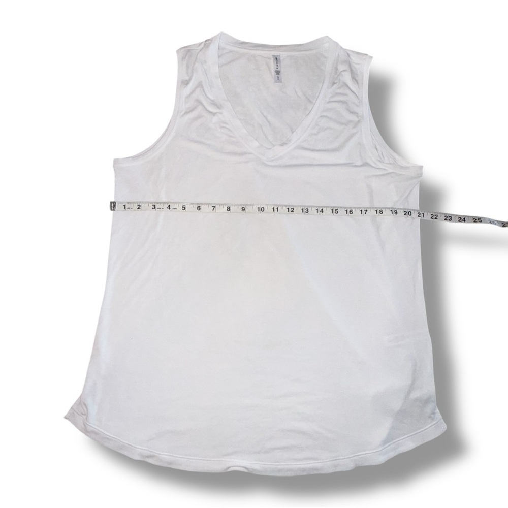 ATHLETA Essential V-neck Tank - XL White - Picture 8 of 11